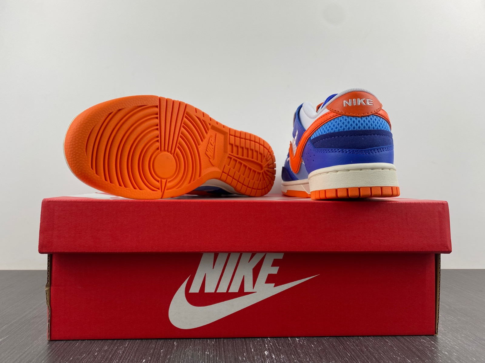 nike dunk low scrap knicks - dm0128-100