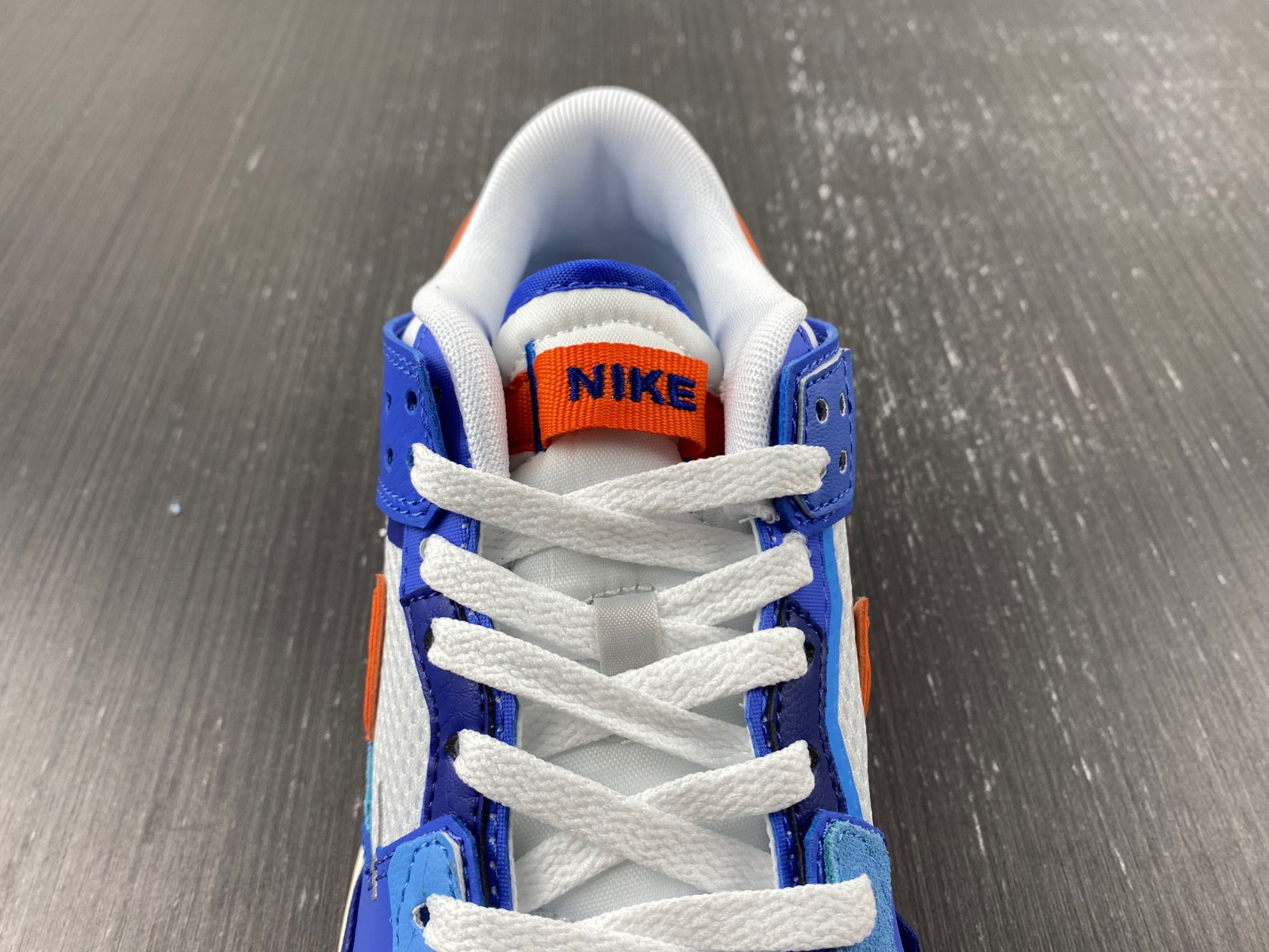 nike dunk low scrap knicks - dm0128-100