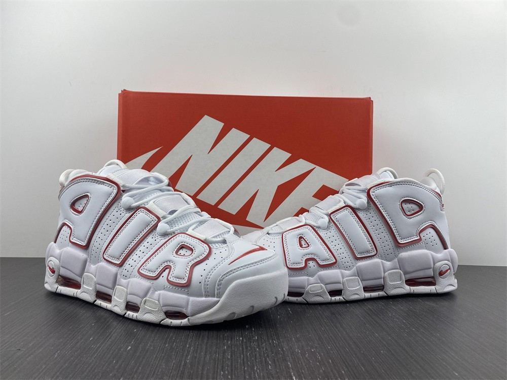 nike air more uptempo white varsity red outline 921948-102