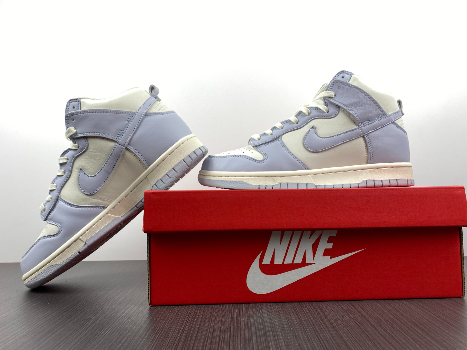 nike dunk high sail football grey (w) - dd1869-102