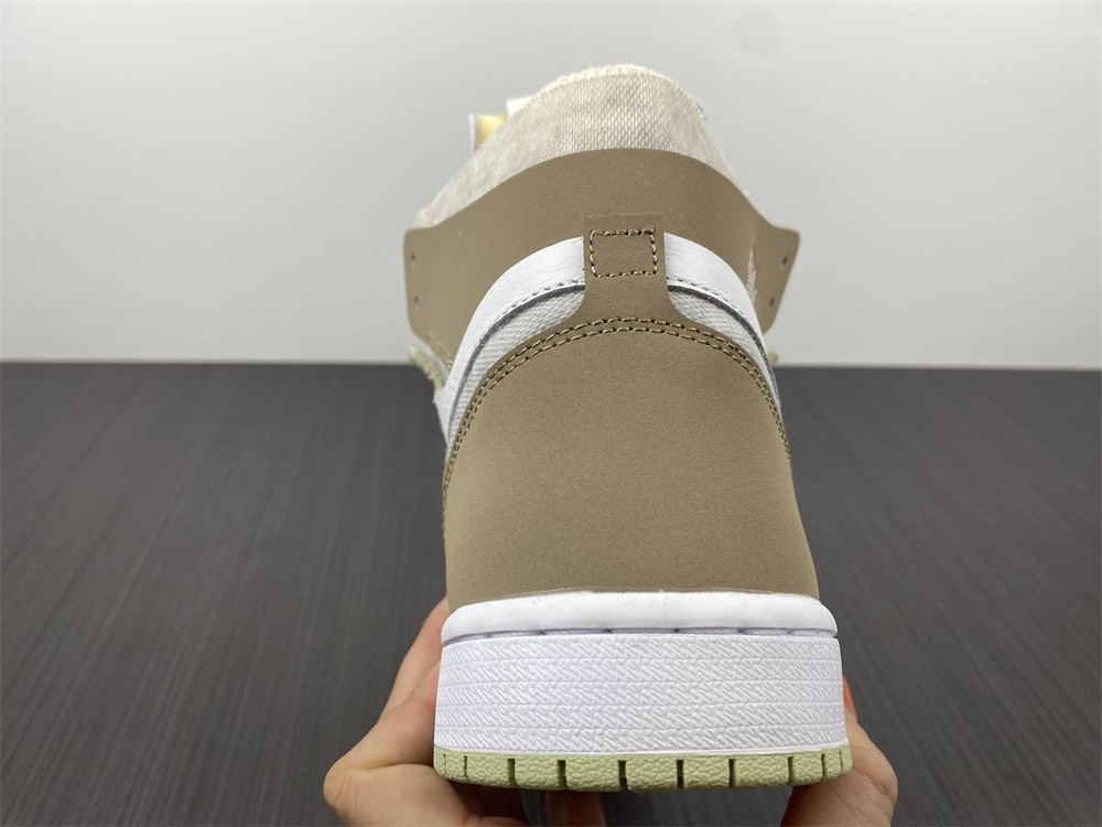 air jordan 1 zoom cmft olive aura ct0979-102