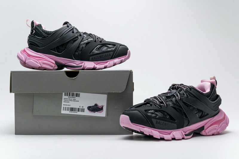 Ba*len*cia*ga track black &pink