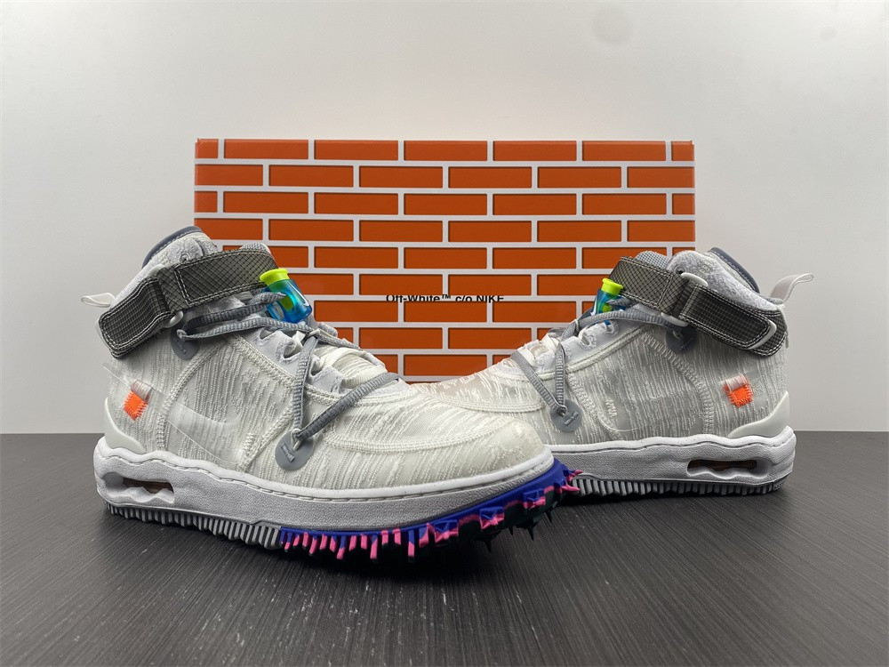 owt nike air force 1 mid white do6290-100