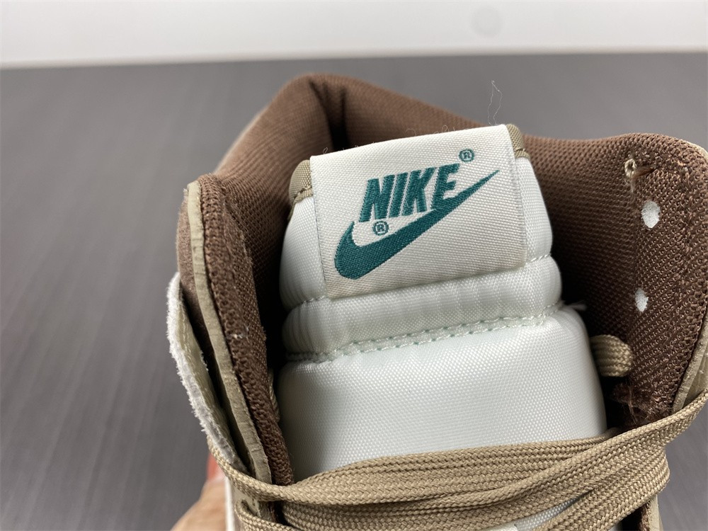 nike dunk high light chocolate - dh5348-100