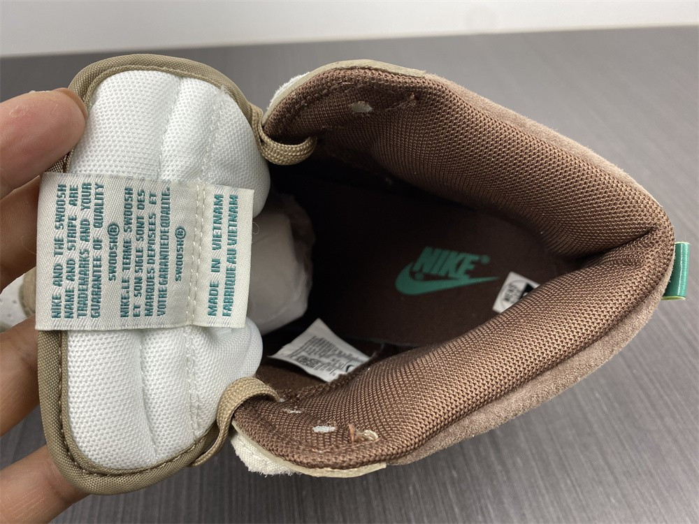 nike dunk high light chocolate - dh5348-100