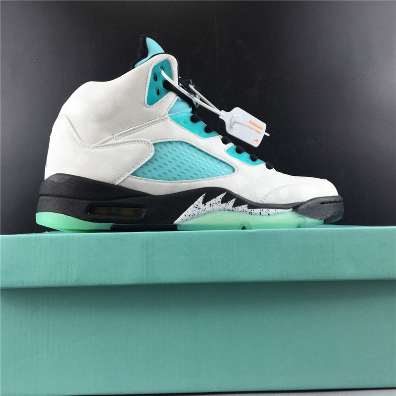 air jordan 5 island green cn2932-100