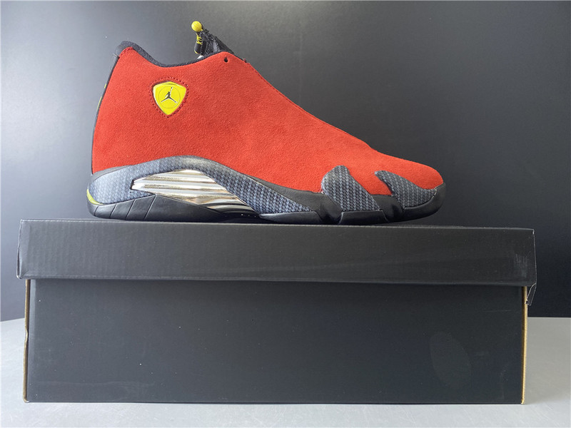 air jordan 14 “ferrari” 654459-670