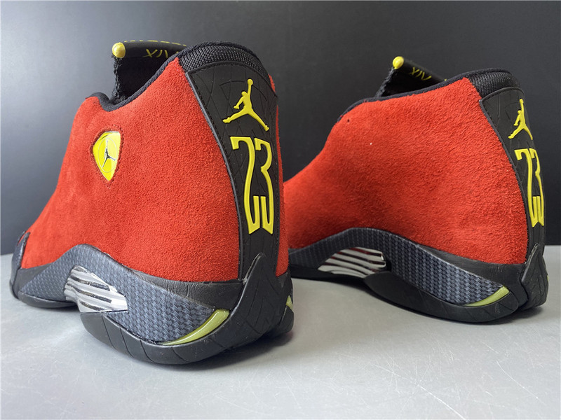 air jordan 14 “ferrari” 654459-670