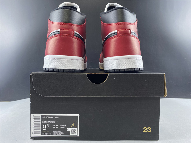 air jordan 1 mid chicago aj1 554724-069