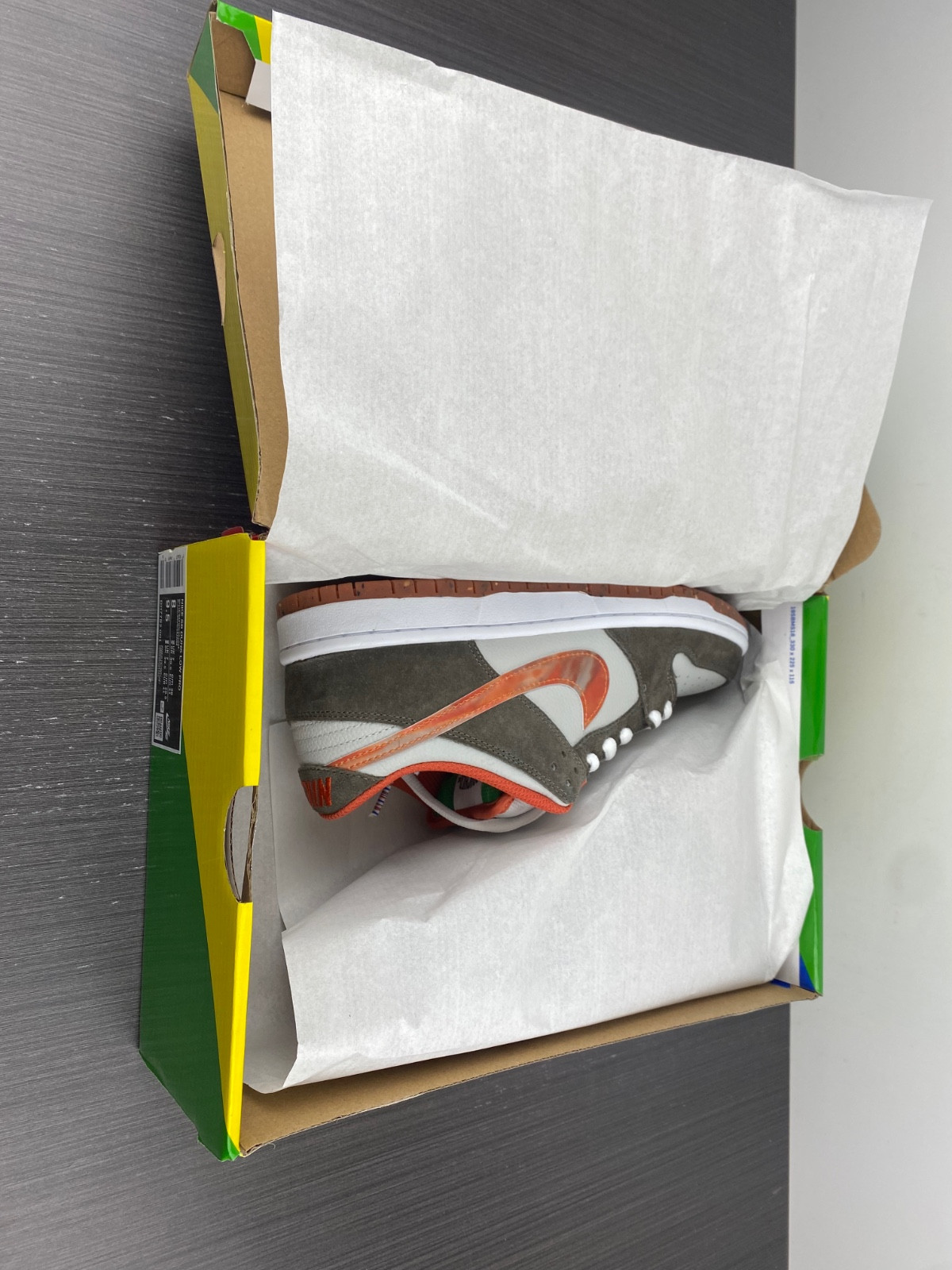 crushed dc nike sb dunk low dh7782-001