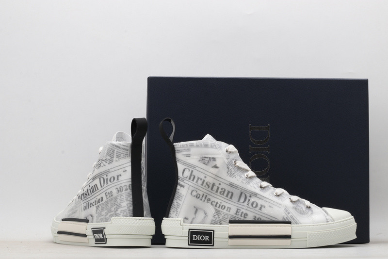 D*or b23 oblique high top sneaker