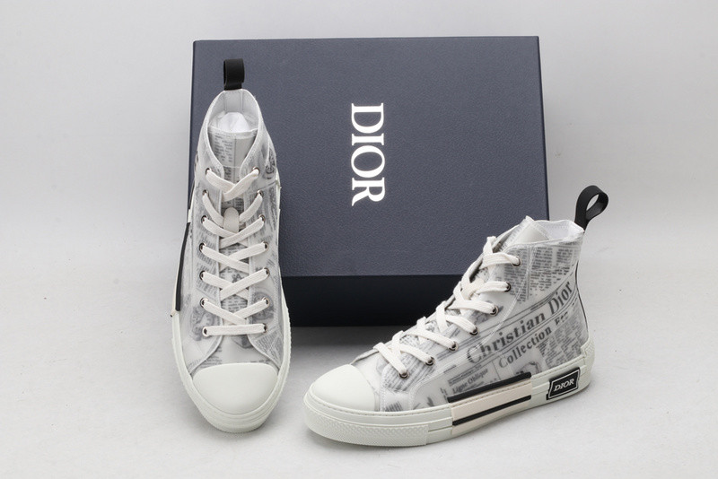 D*or b23 oblique high top sneaker