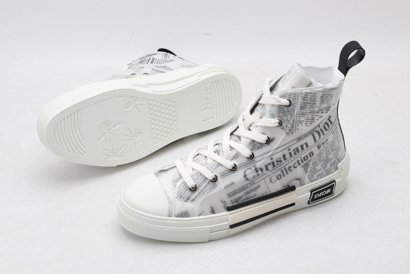 D*or b23 oblique high top sneaker