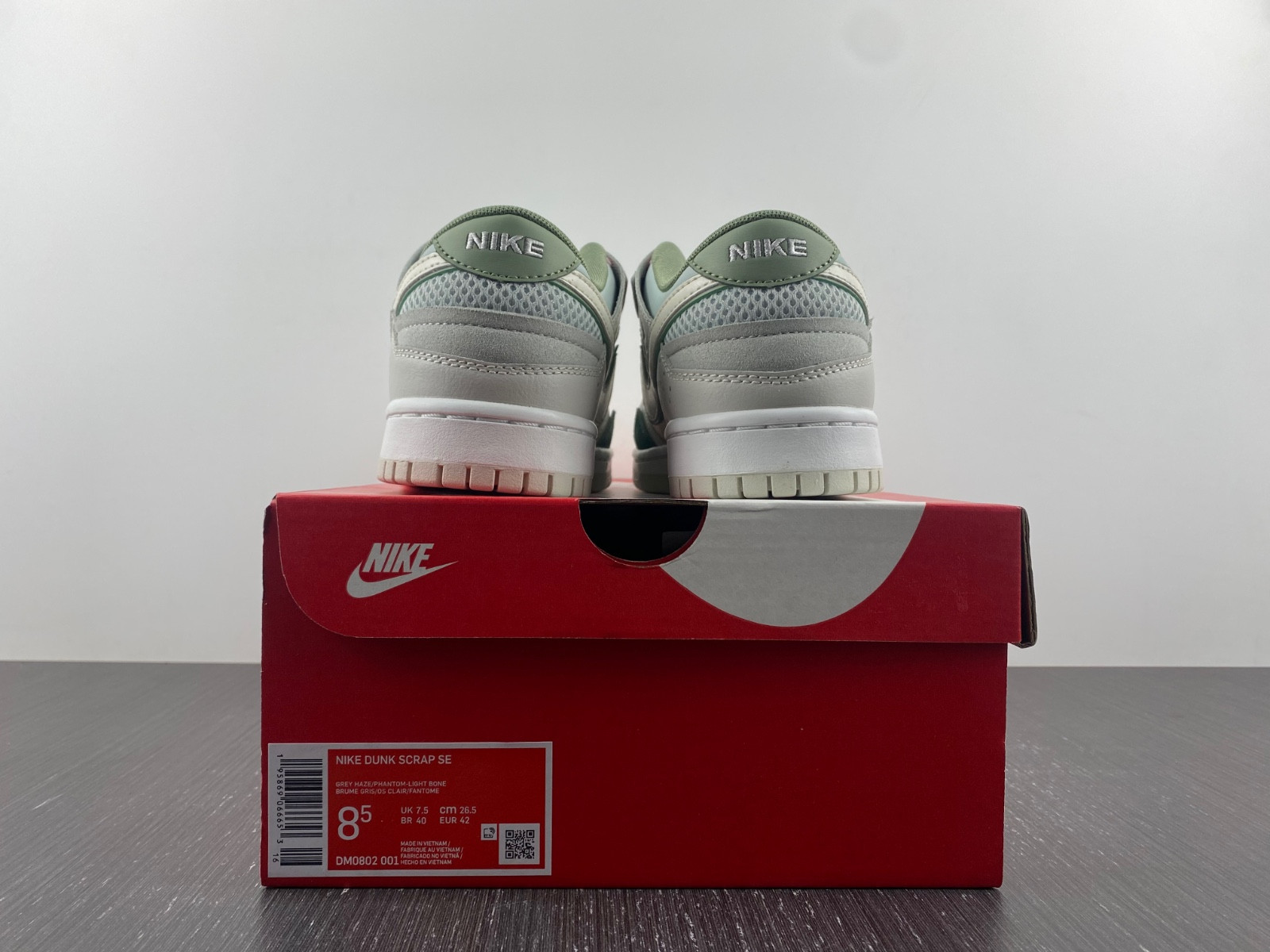 nike dunk scrap grey haze phanT0m - dm0802-001