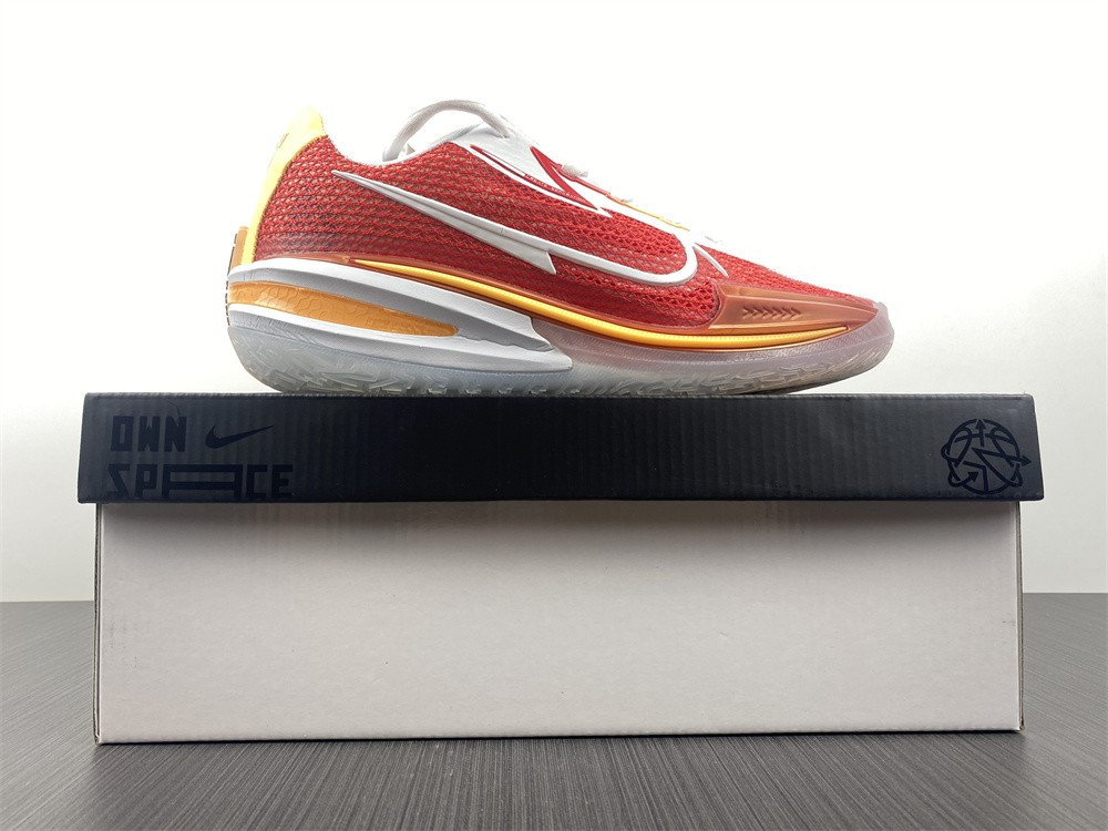 nike air zoom gt cut university red white yellow cz0176-100