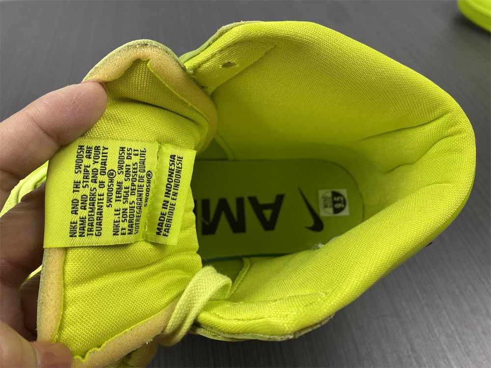 nike dunk high ambush flash lime - cu7544-300