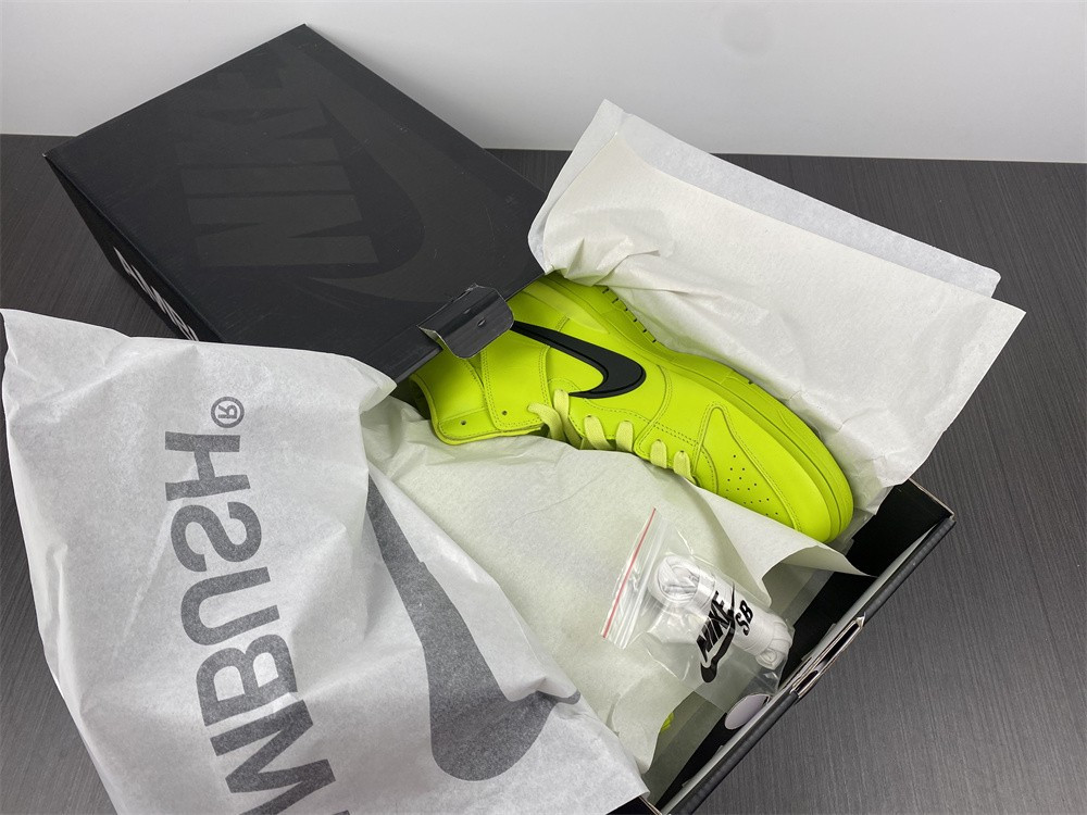 nike dunk high ambush flash lime - cu7544-300