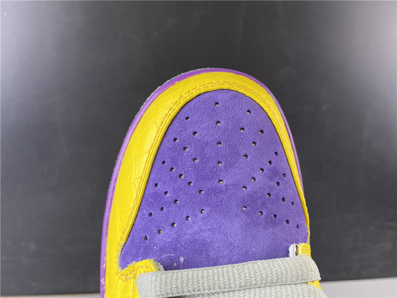 nike sb dunk low pro iw purple yellow violet 318403-137