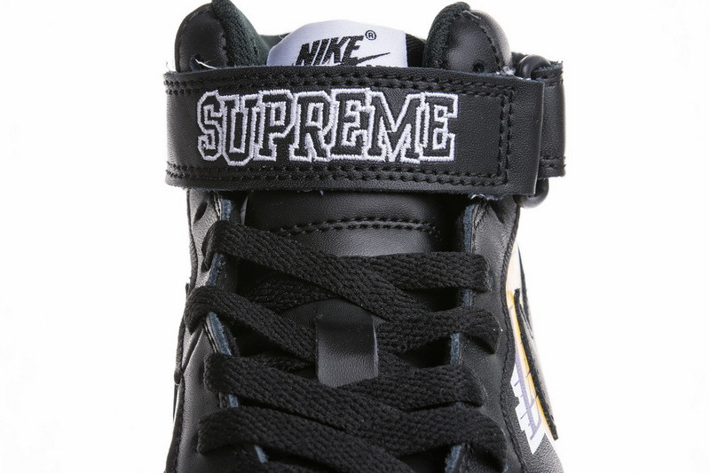 nike air force 1 mid nba black aq8017-001