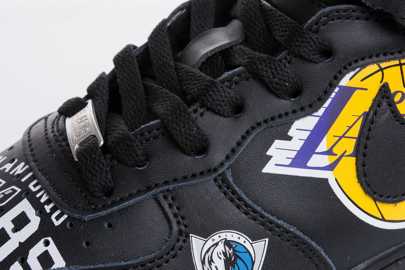 nike air force 1 mid nba black aq8017-001