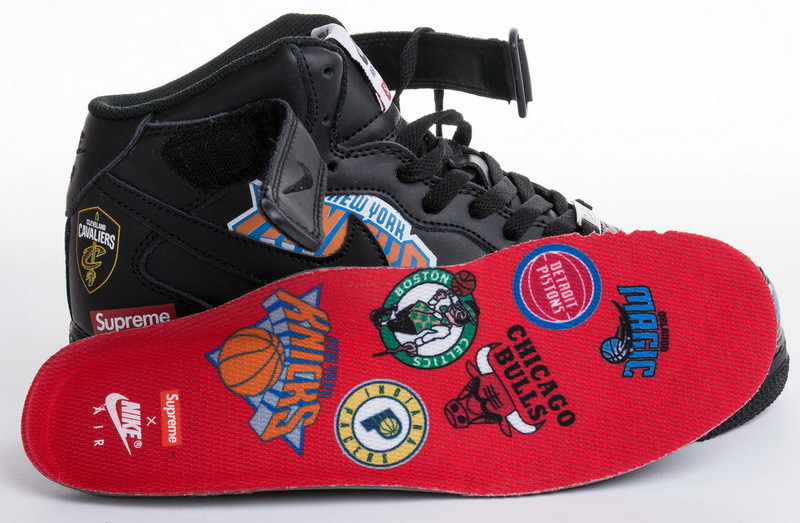 nike air force 1 mid nba black aq8017-001