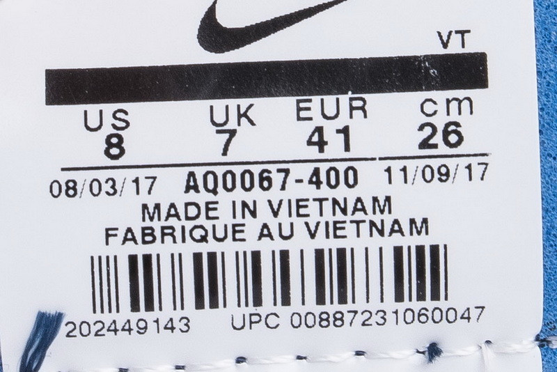 nike epic react flyknit college navy aq0067-400