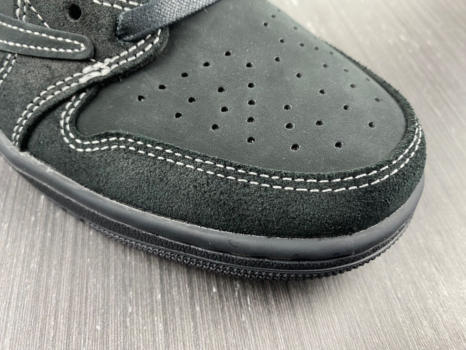 ravis scott x air jordan 1 low “black phanT0m” dm7866-001