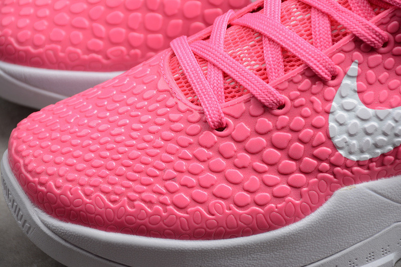 nike zoom kobe 6 think pink pinkfire metallic silver white cw2190-601