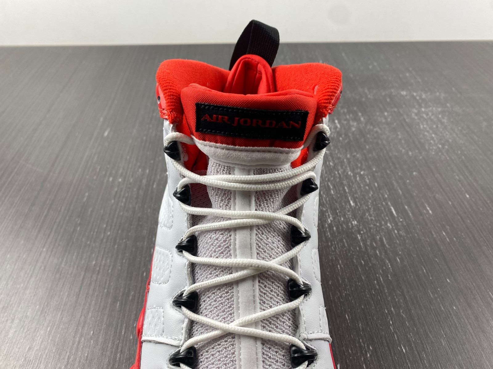 air jordan 9 white gym red red black 302370-160l