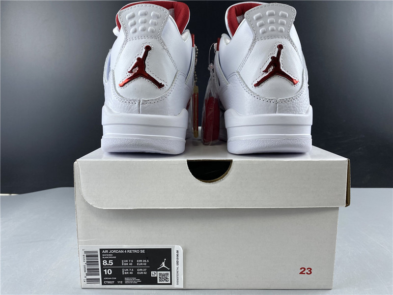 air jordan 4 "university red" ct8527-112