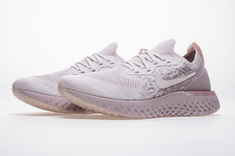 nike epic react flyknit pearl pink (w) aq0070-600