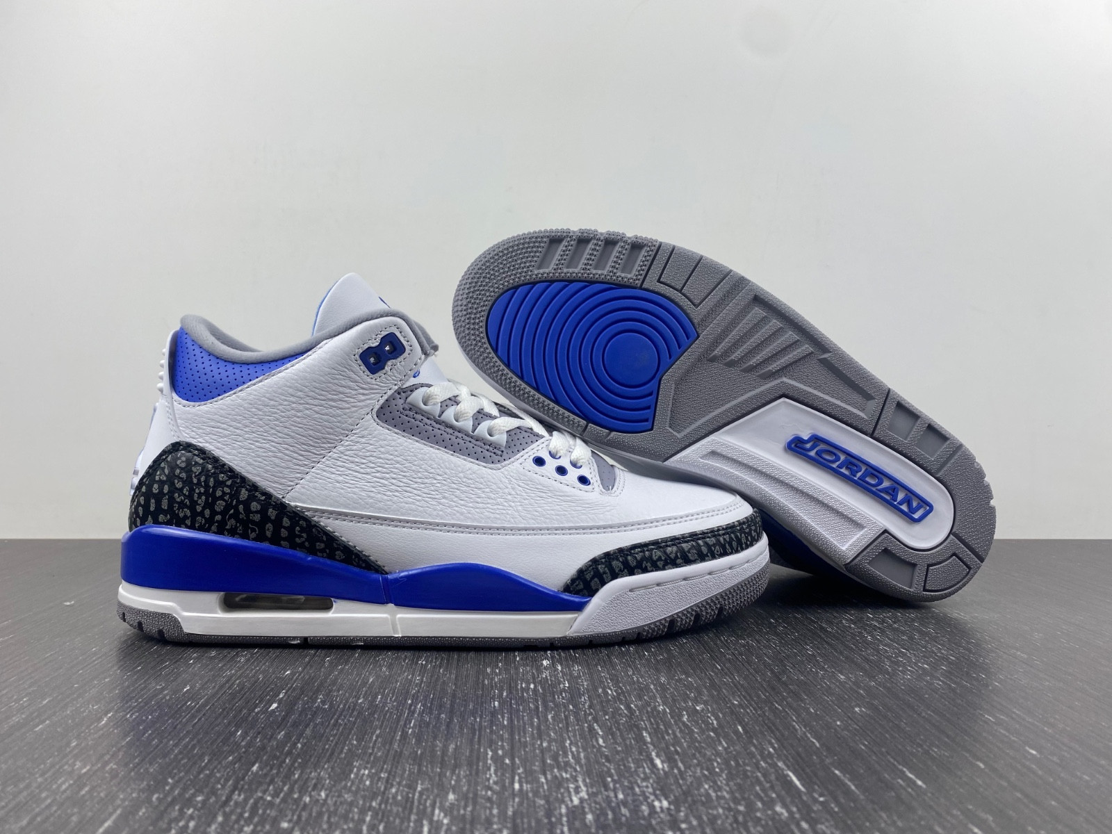 air jordan 3 "racer blue" ct8532-145