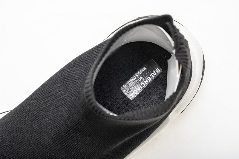 Ba*len*cia*ga speed trainer mid black white black 494371 w05g0 1000