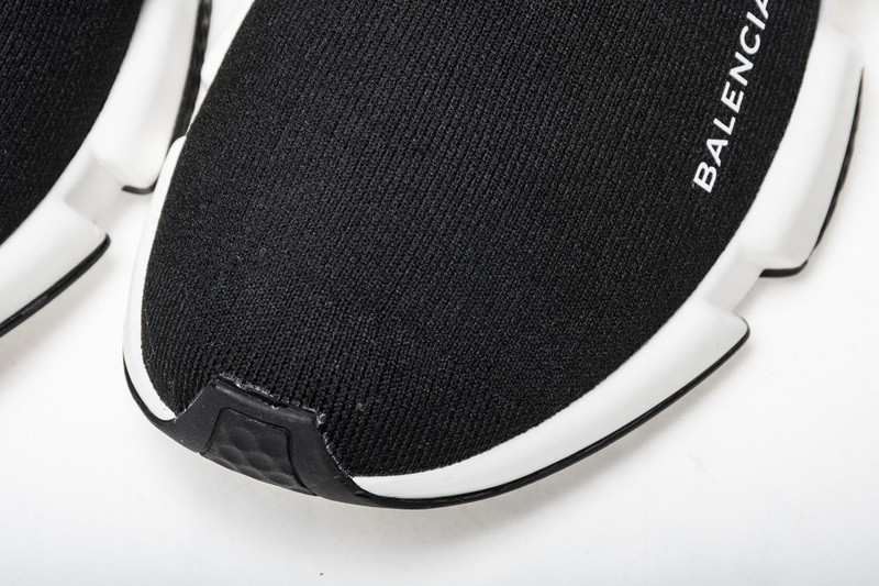 Ba*len*cia*ga speed trainer mid black white black 494371 w05g0 1000