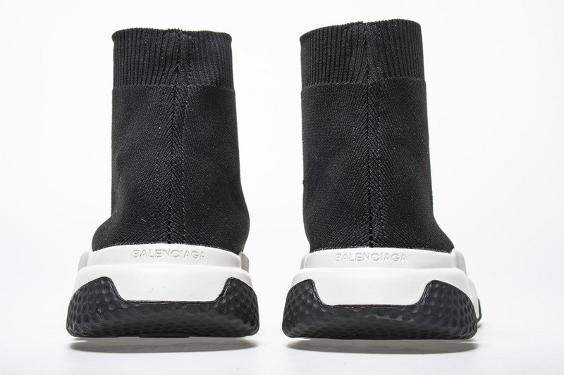 Ba*len*cia*ga speed trainer mid black white black 494371 w05g0 1000