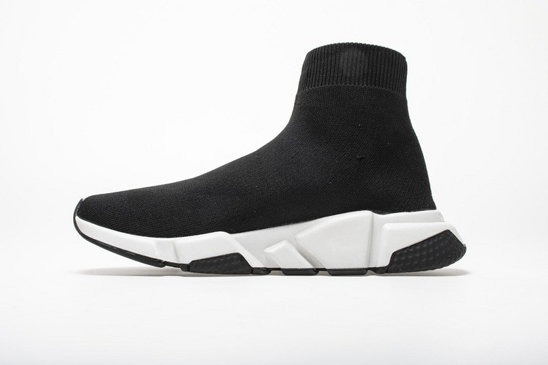 Ba*len*cia*ga speed trainer mid black white black 494371 w05g0 1000