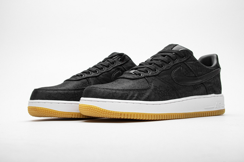 fragment clot nike air force 1 black cz3986-001