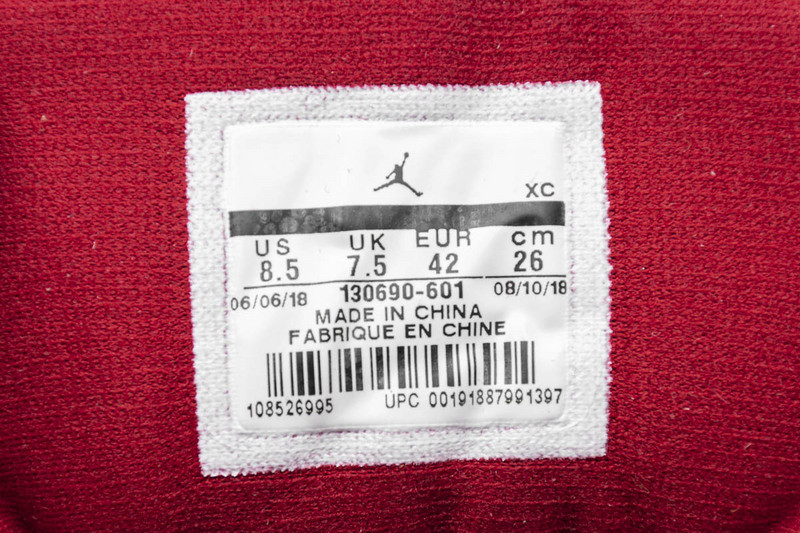 jordan 12 retro gym red (2018) 130690-601