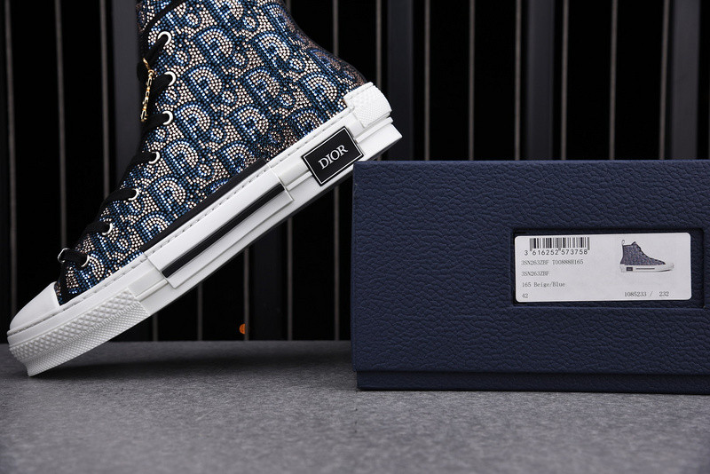 D*or b23 oblique high top sneaker