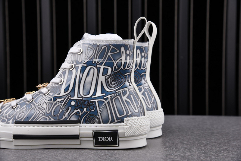 D*or b23 oblique high top sneaker