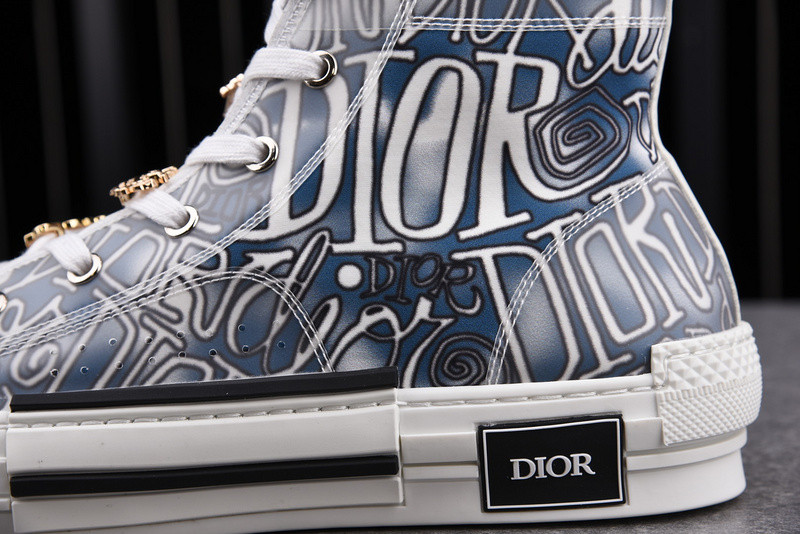 D*or b23 oblique high top sneaker