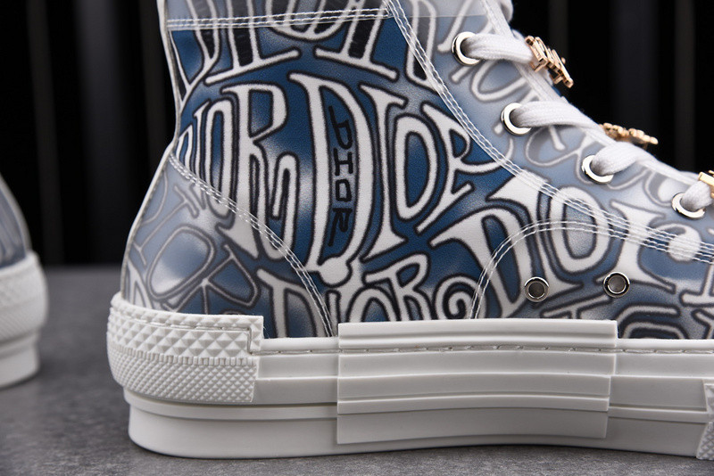 D*or b23 oblique high top sneaker