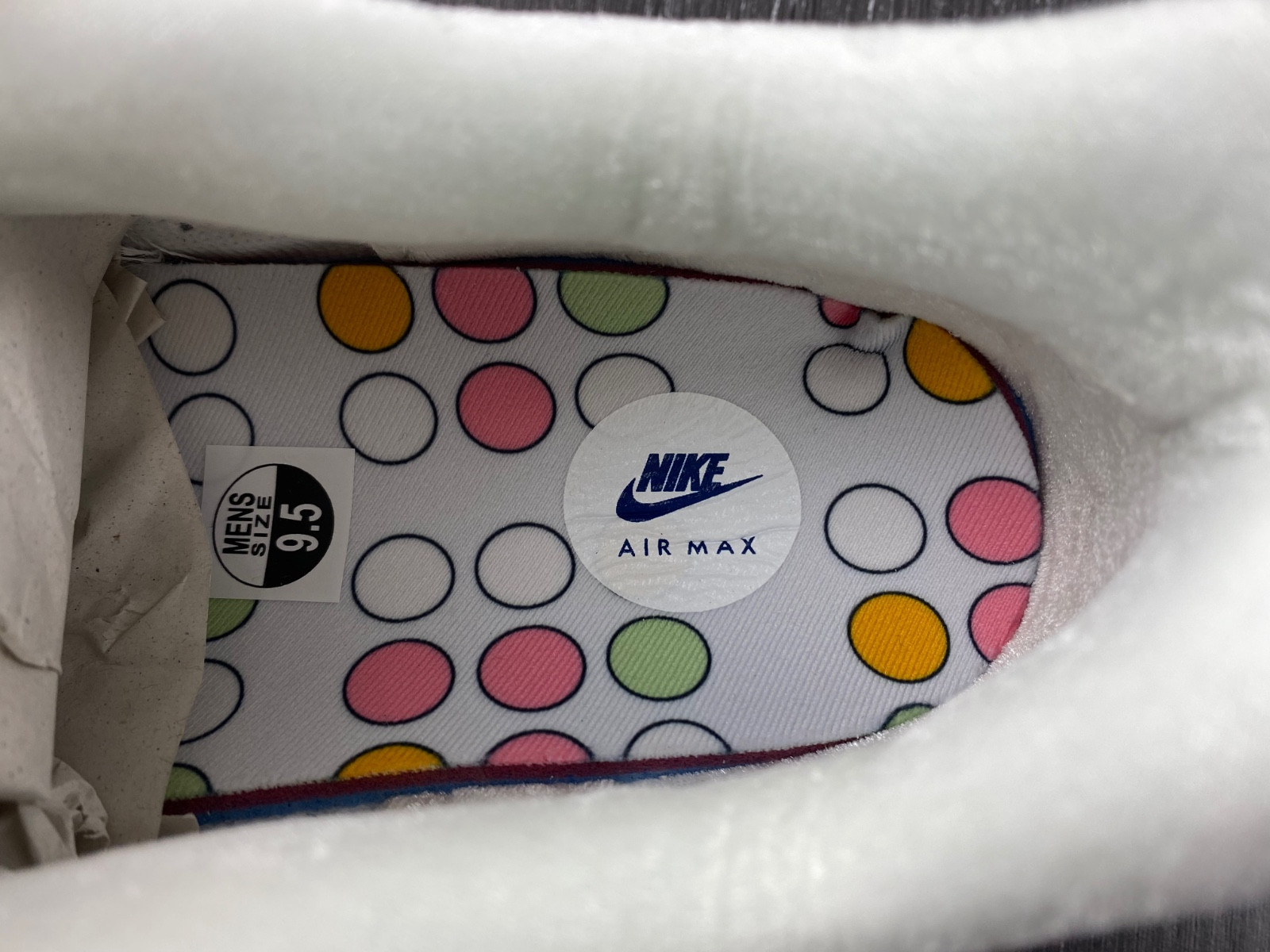 nike air max 1 "pom pom polka dot" fb4959-121