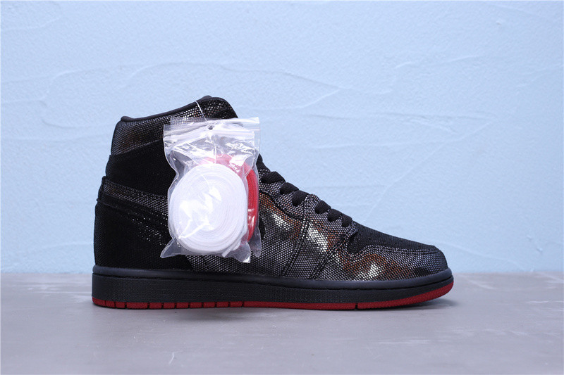 2019 air jordan 1 retro high og black/gym red dc7071-001