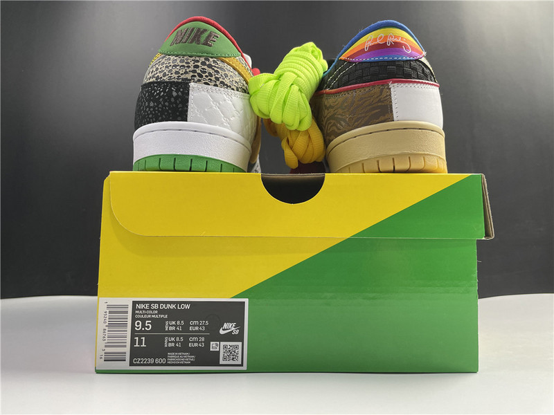 nike sb dunk low what the p-rod - cz2239-600