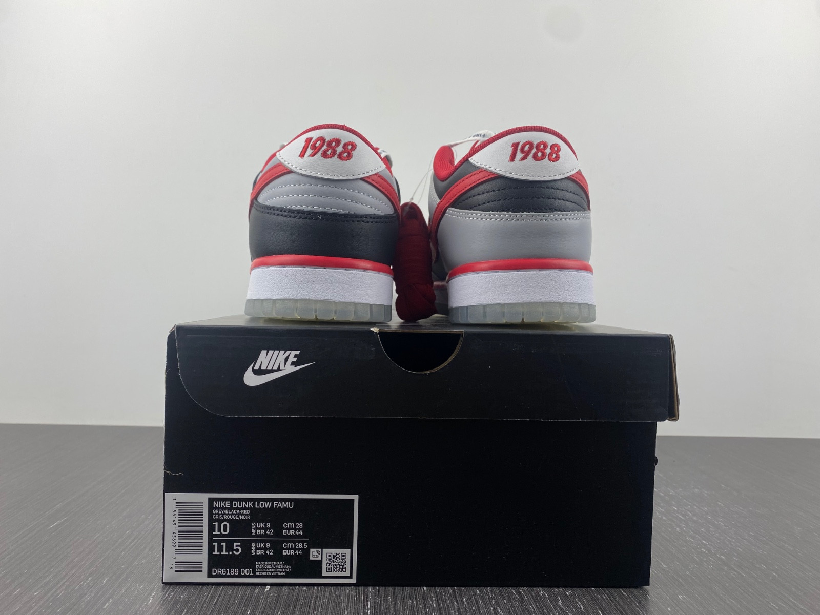 nike dunk low clark atlanta university - dr6189-001