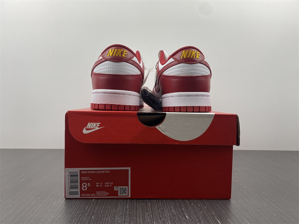 nike dunk low usc - dd1391-602