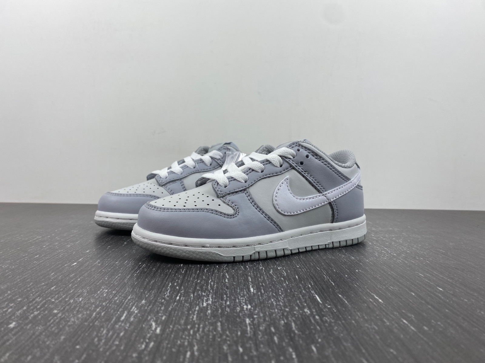 nike dunk low two-toned grey (ps) kids'' - dh9756-001