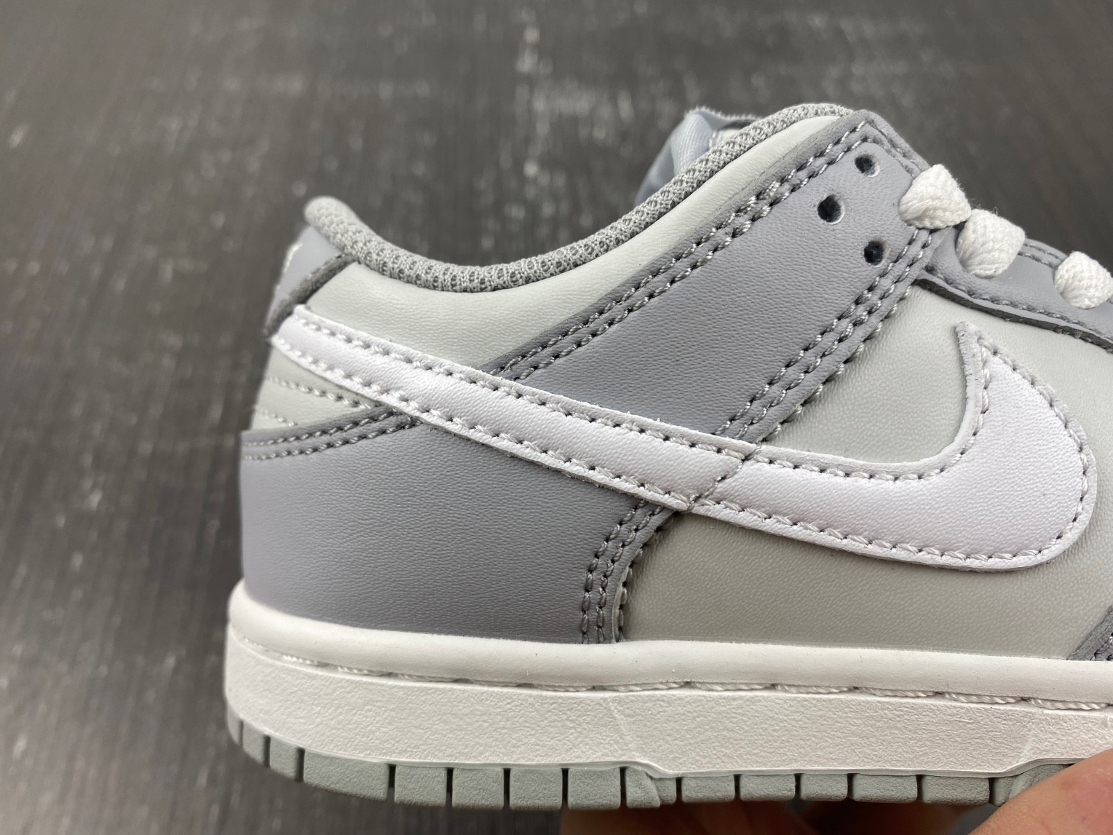nike dunk low two-toned grey (ps) kids