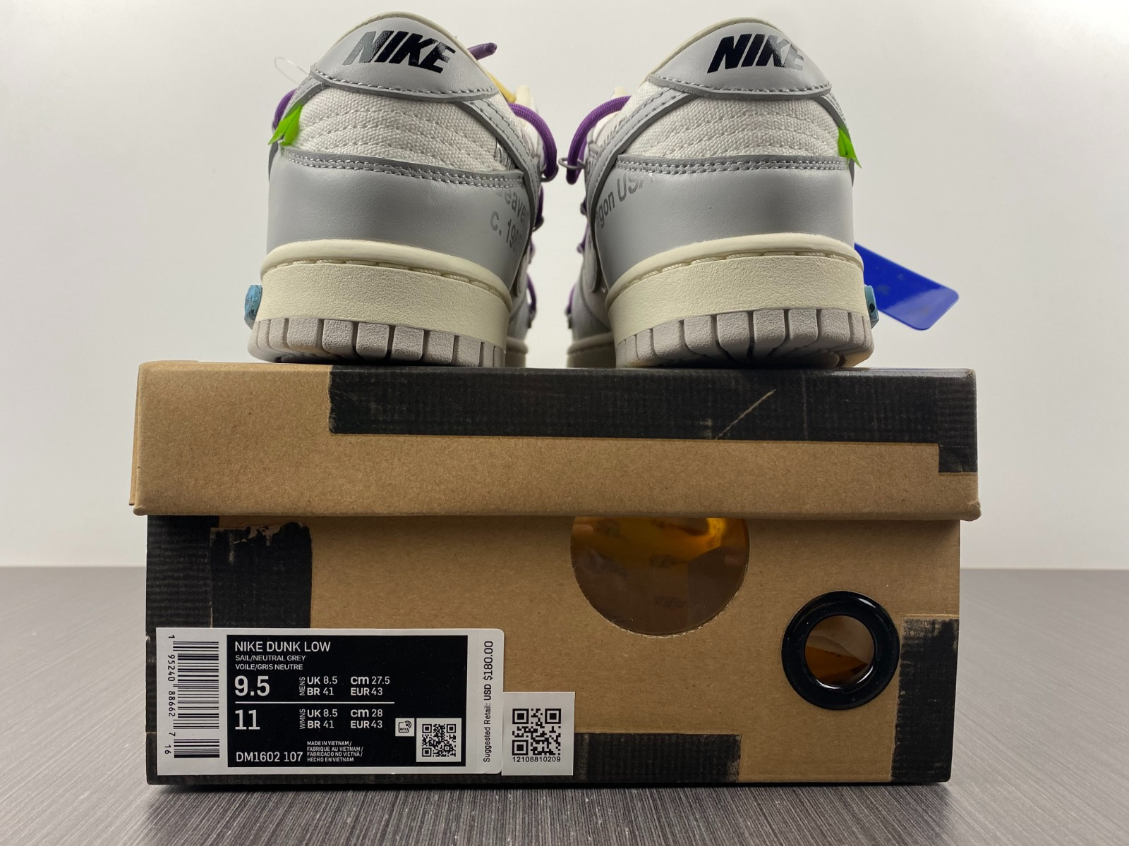 nike dunk low owt lot 48 - dm1602-107